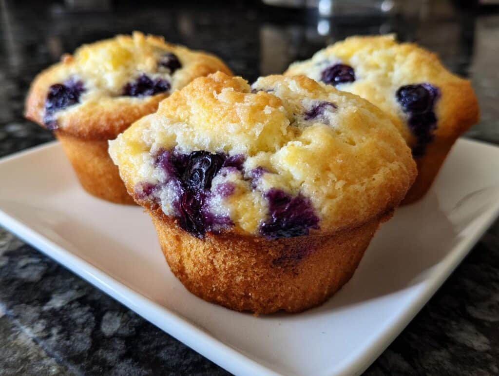 Blueberry muffins