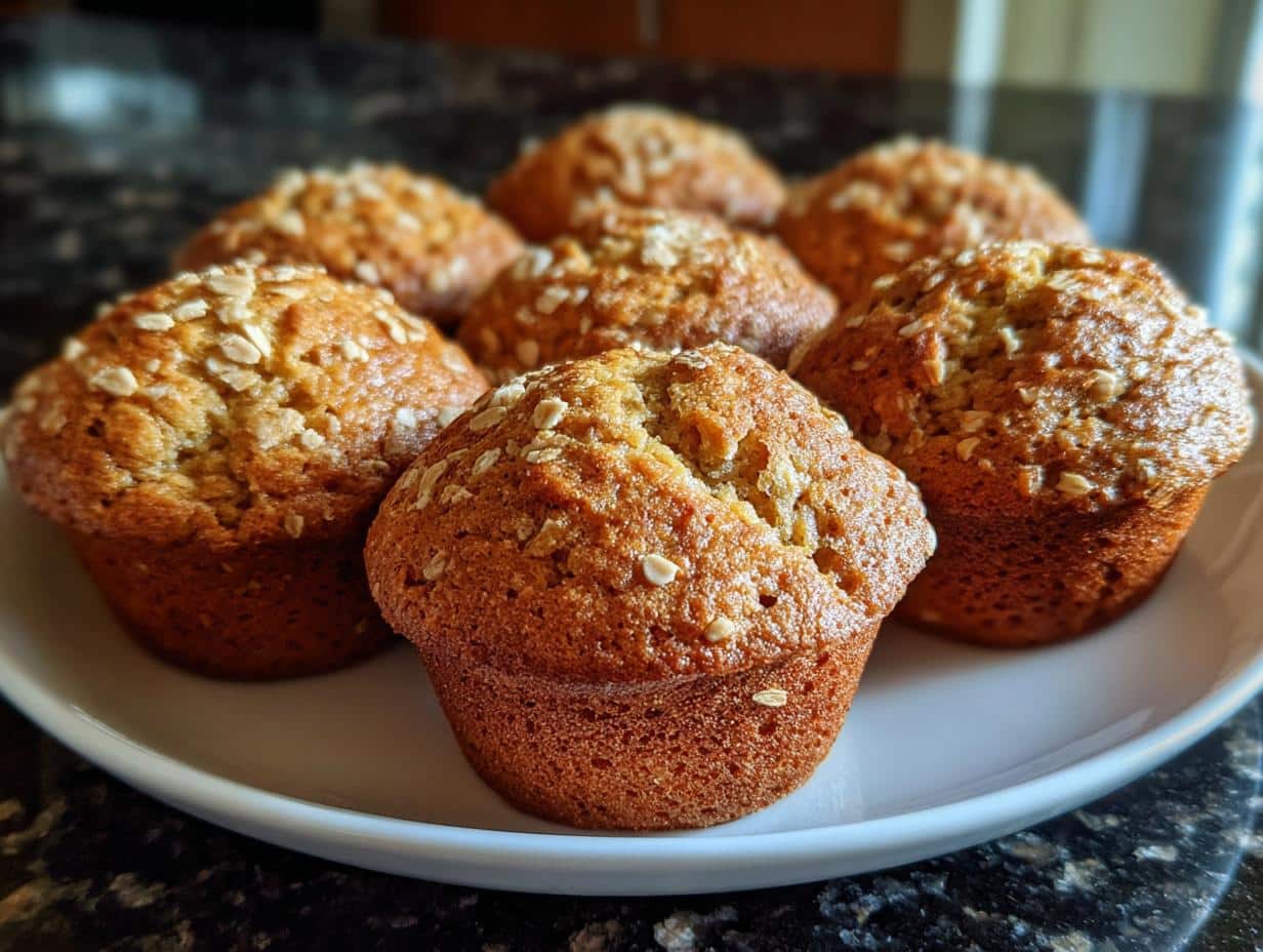 Bran muffins - detail 3