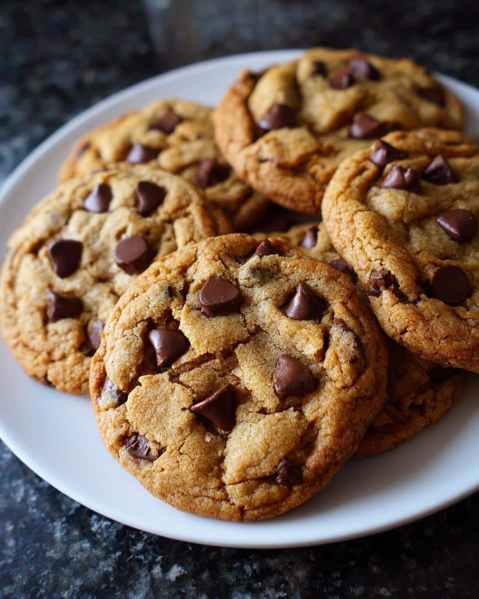 Brown butter chocolate chip cookies - detail 2