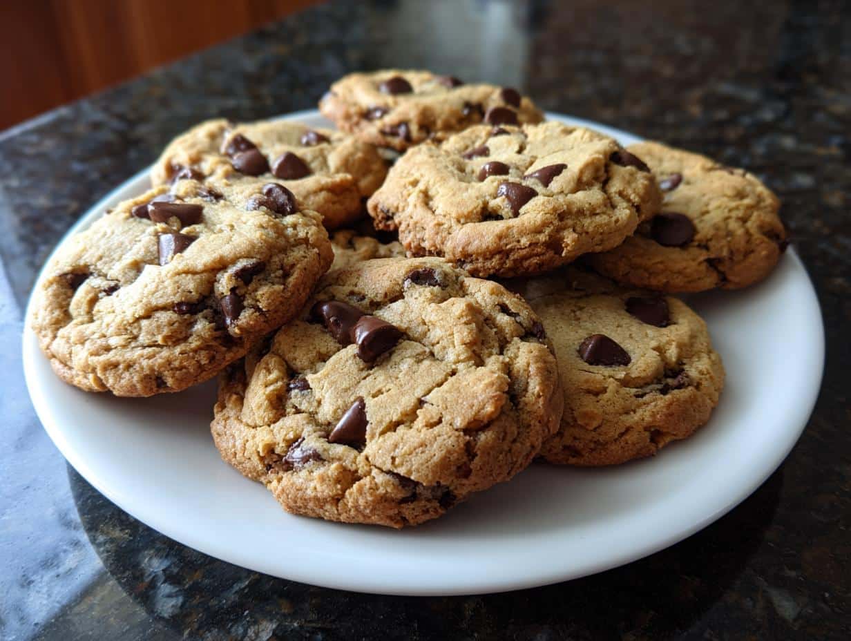 Brown butter chocolate chip cookies - detail 4