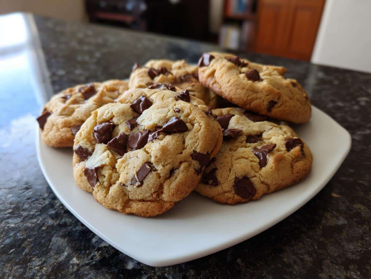 Brown butter chocolate chip cookies - detail 5
