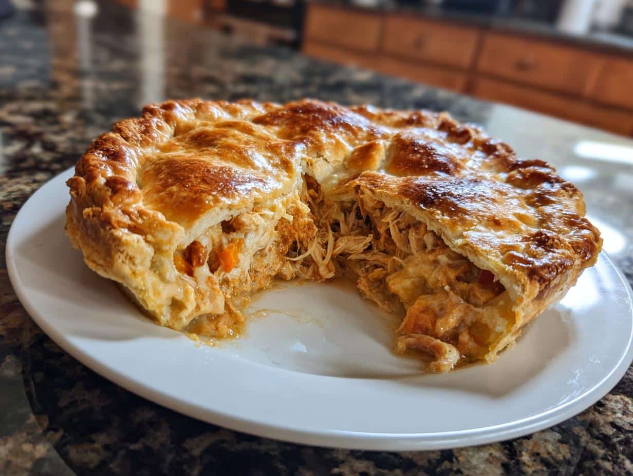 Buffalo Chicken Pot Pie
