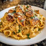 Cajun chicken Alfredo