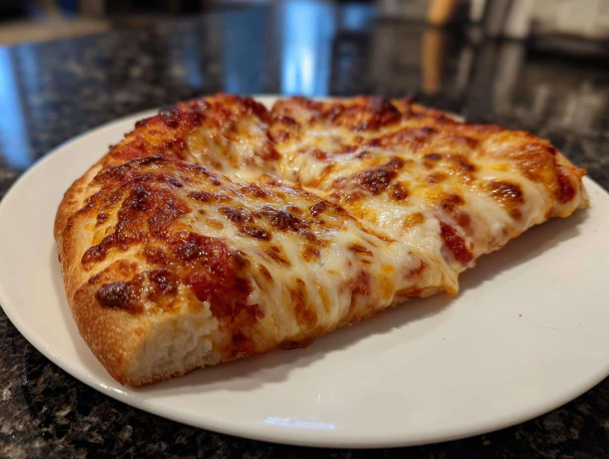 Cheese pizza - detail 1