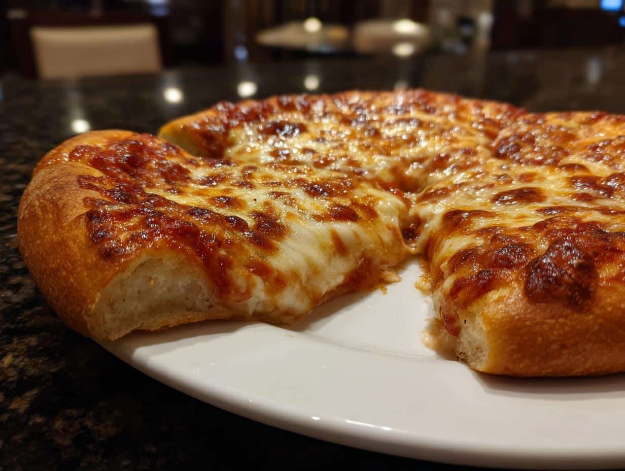 Cheese pizza - detail 3