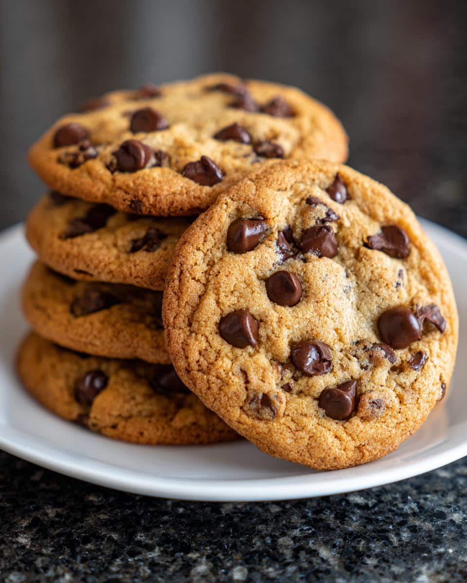 Chewy chocolate chip cookies - detail 1