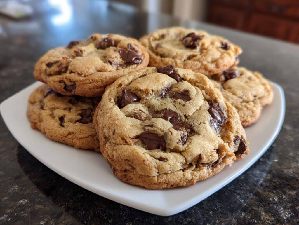 Chewy chocolate chip cookies