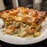 Chicken Pot Pie with Puff Pastry