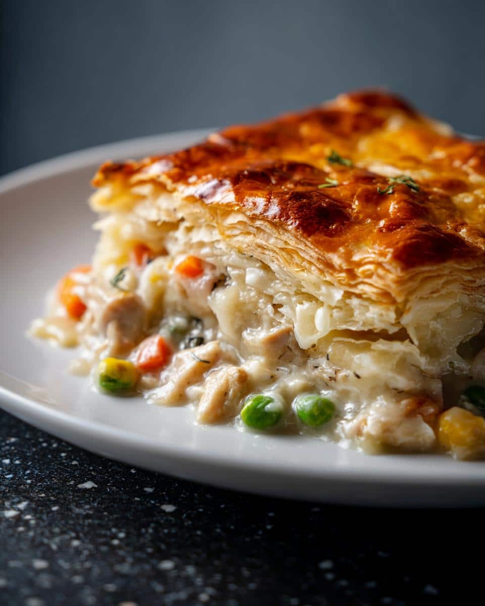 Chicken Pot Pie with Puff Pastry - detail 3