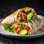 Chicken avocado wrap