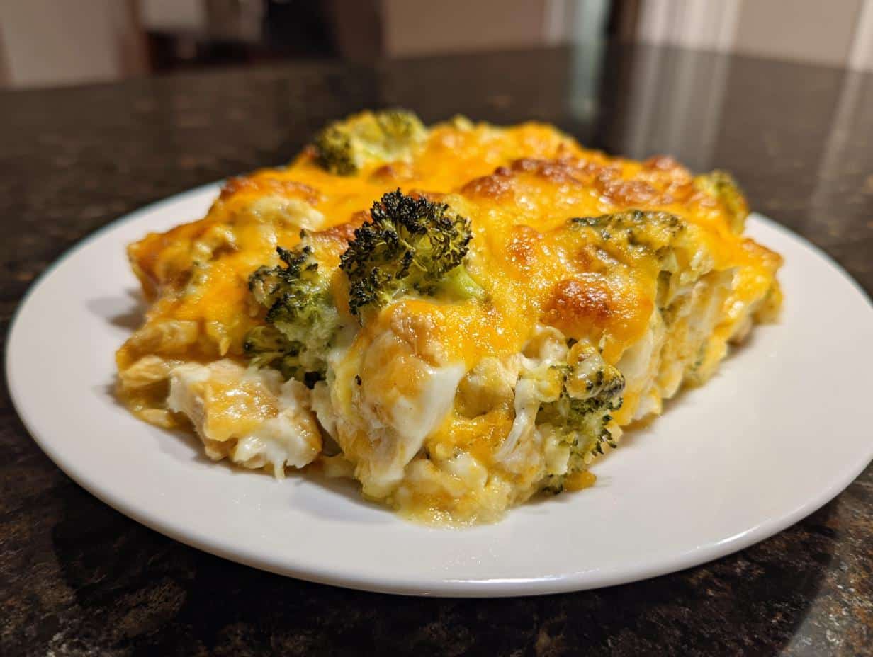 Chicken broccoli casserole - detail 3