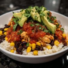 35-Minute Chicken Burrito Bowl That Will Blow Your Mind