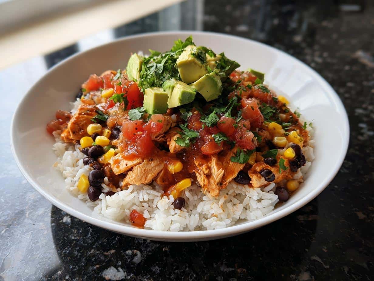 Chicken burrito bowl - detail 4