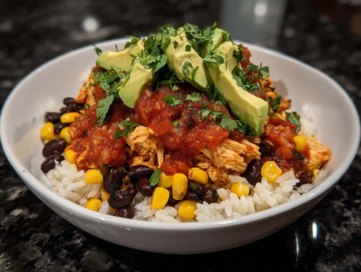 Chicken burrito bowl