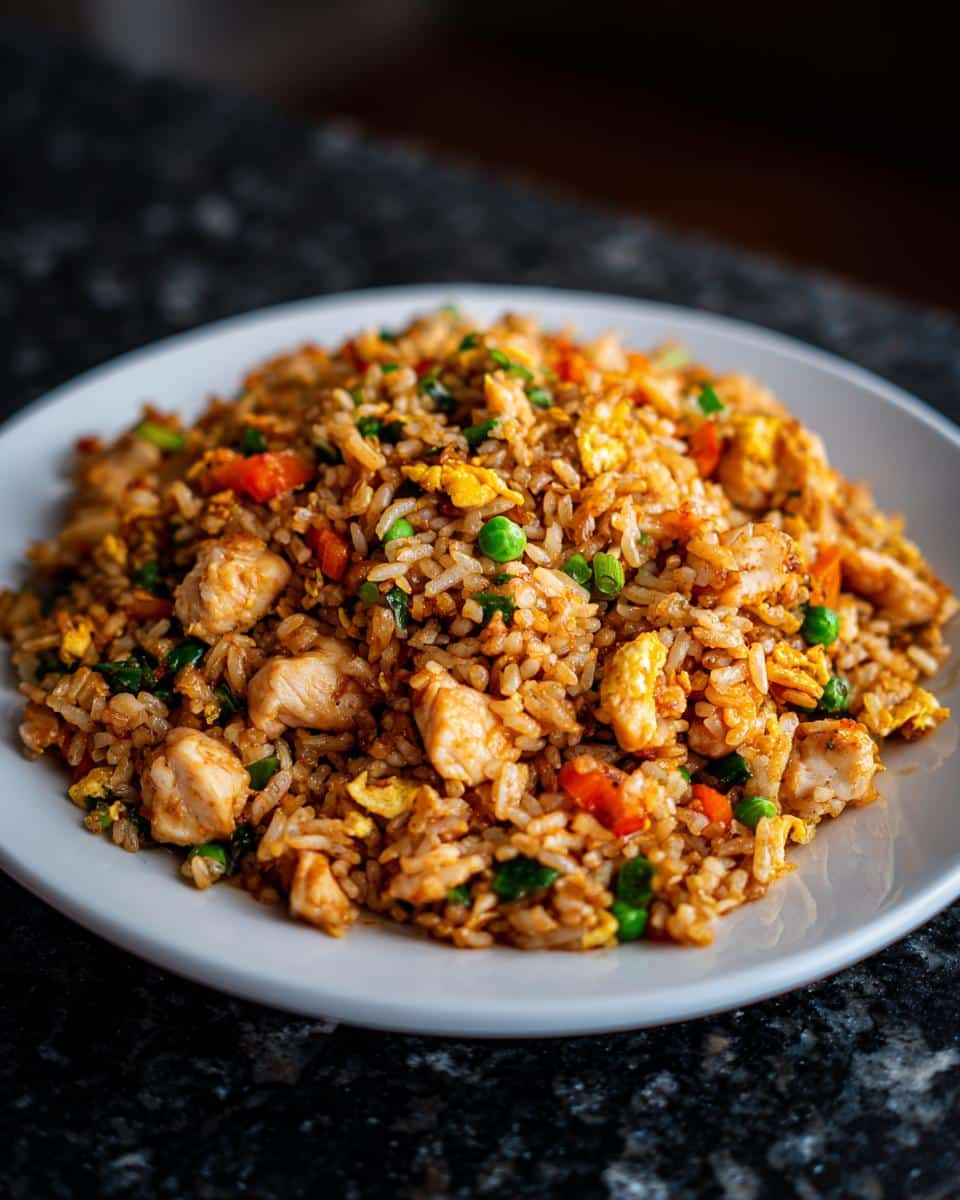 Chicken fried rice - detail 2