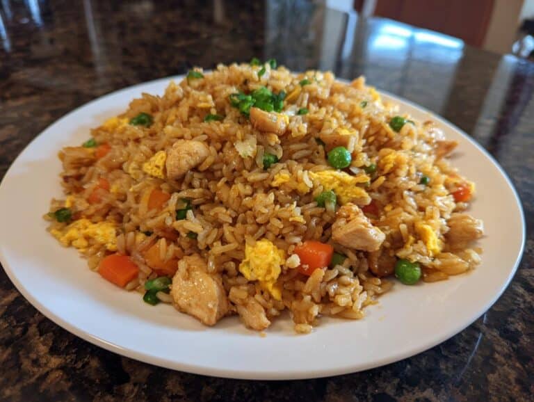 Easy Chicken Fried Rice Recipe in 25 Min or Less