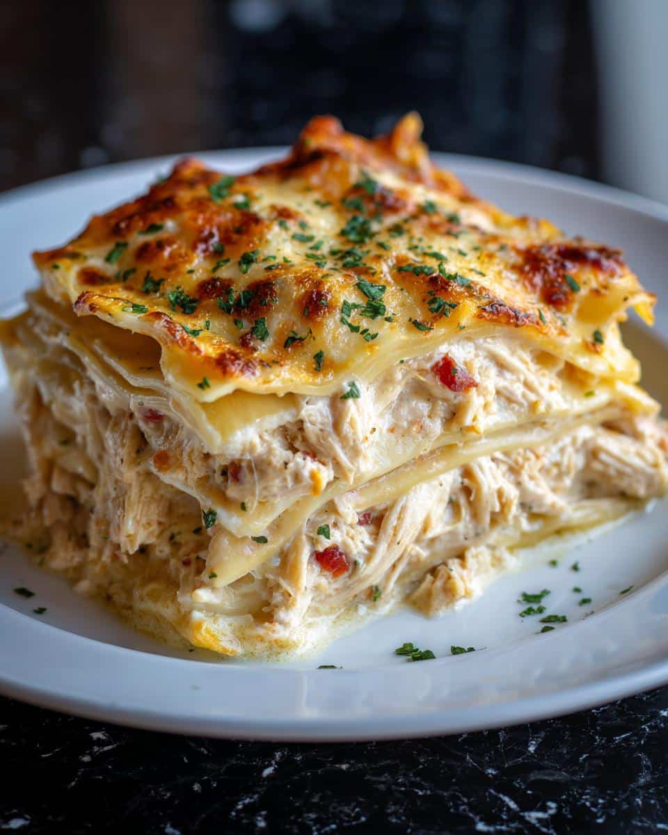 Chicken lasagna - detail 2