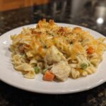 Chicken noodle casserole