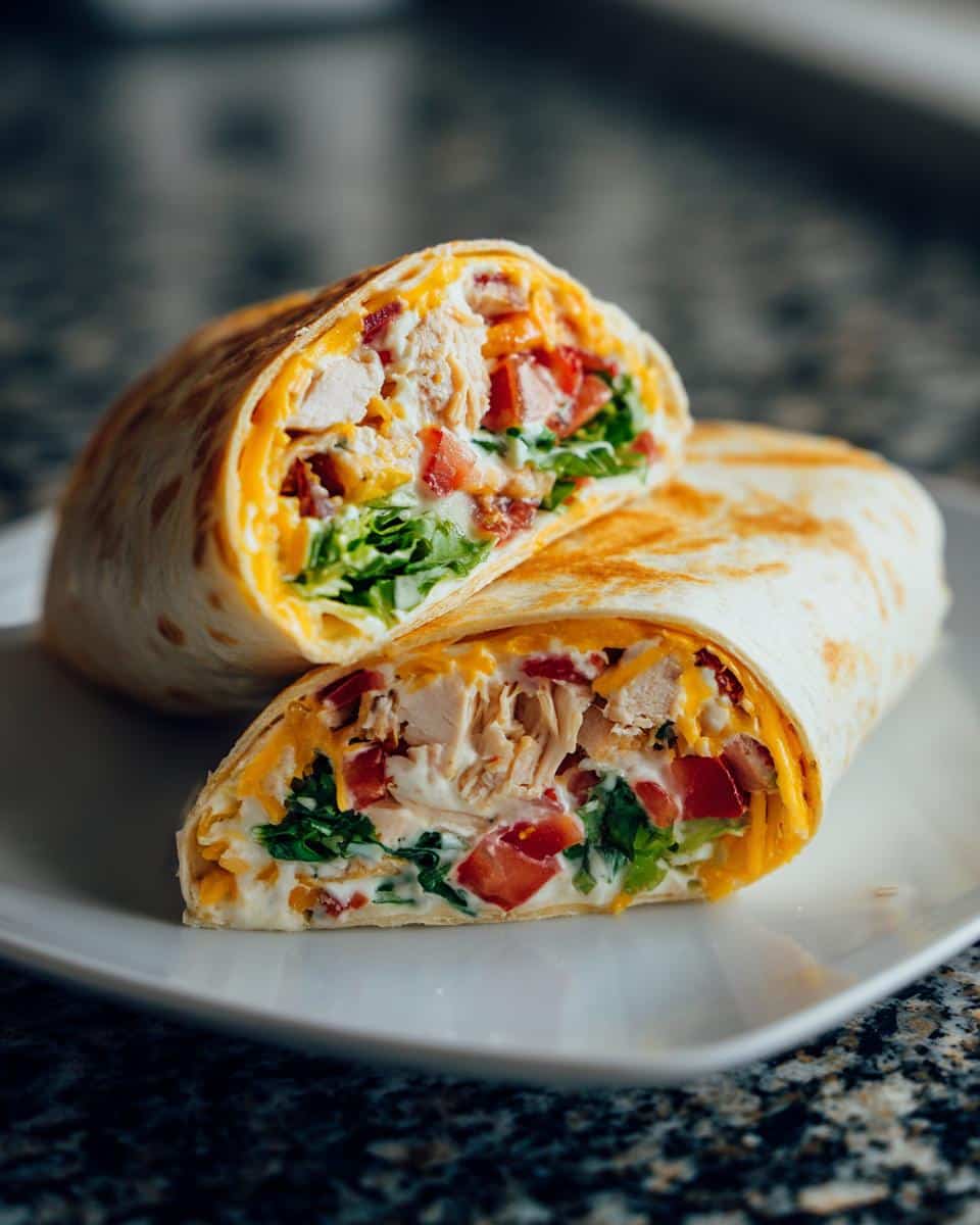 Chicken ranch wrap - detail 4