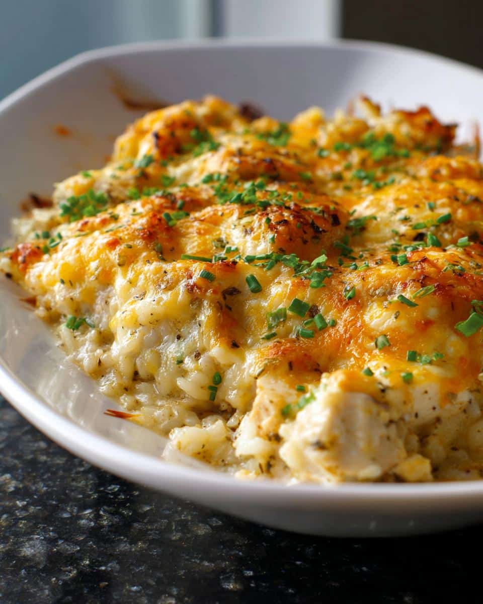 Chicken rice casserole - detail 1