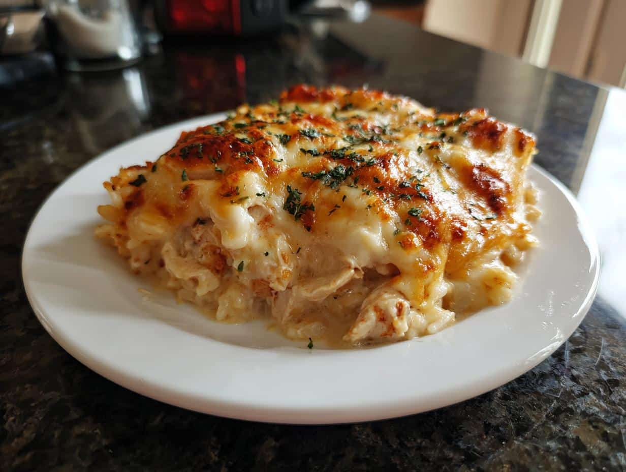 Chicken rice casserole - detail 3