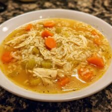 Hearty 30-Minute Chicken Rice Soup Recipe You'll Crave