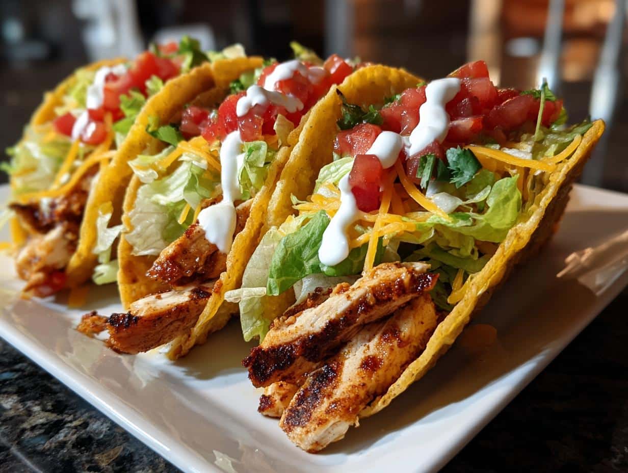 Chicken tacos - detail 1