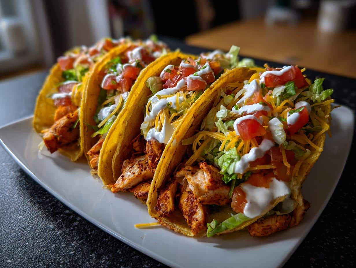 Chicken tacos - detail 3