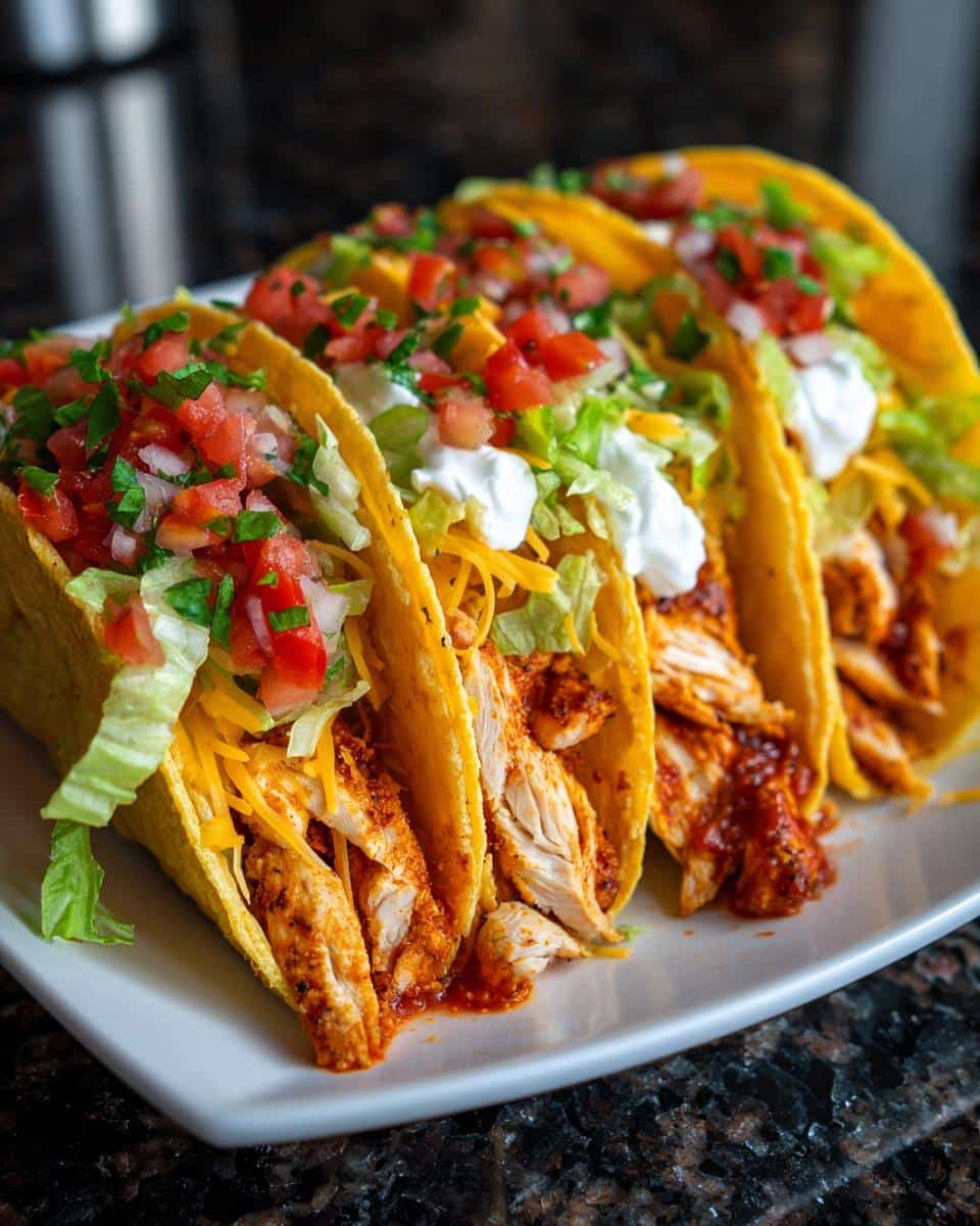 Chicken tacos - detail 4