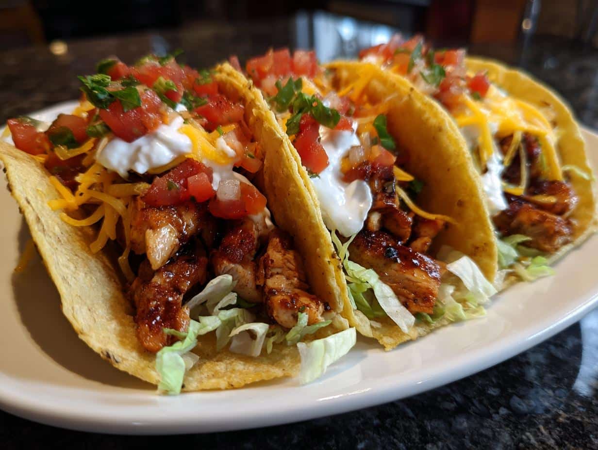 Chicken tacos