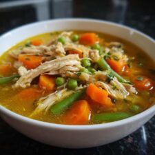 Hearty Chicken Vegetable Soup (Ready in Just 30 Minutes)