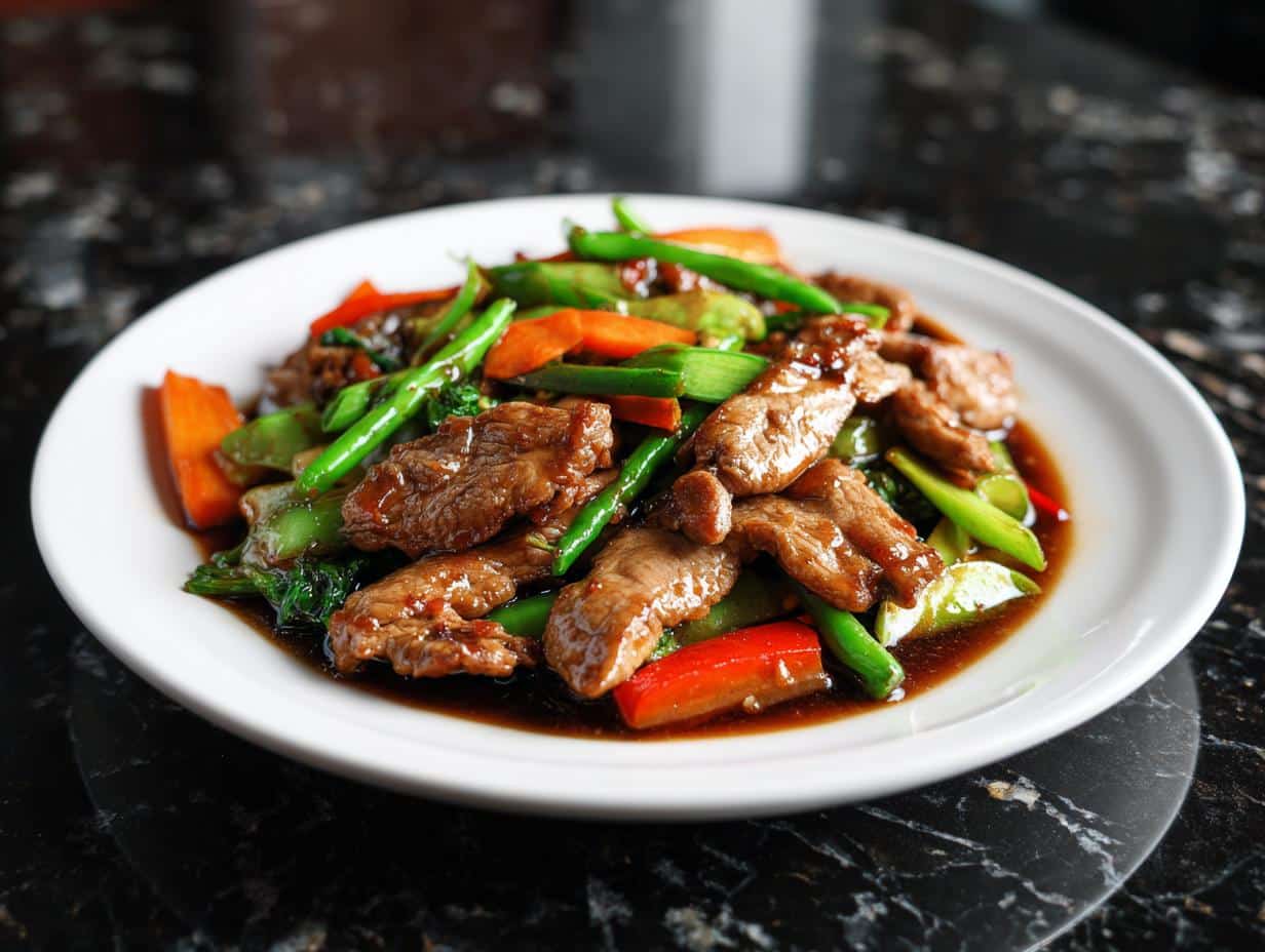 Chicken vegetable stir fry - detail 4