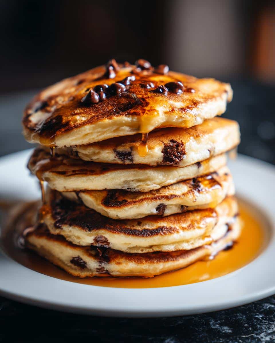 Chocolate Chip Pancakes - detail 2