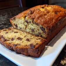 Irresistible Chocolate Chip Banana Bread in 3 Simple Steps