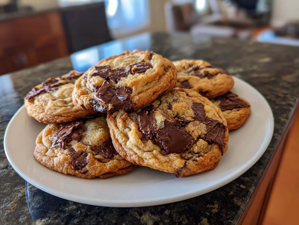 Chocolate chunk cookies - detail 2