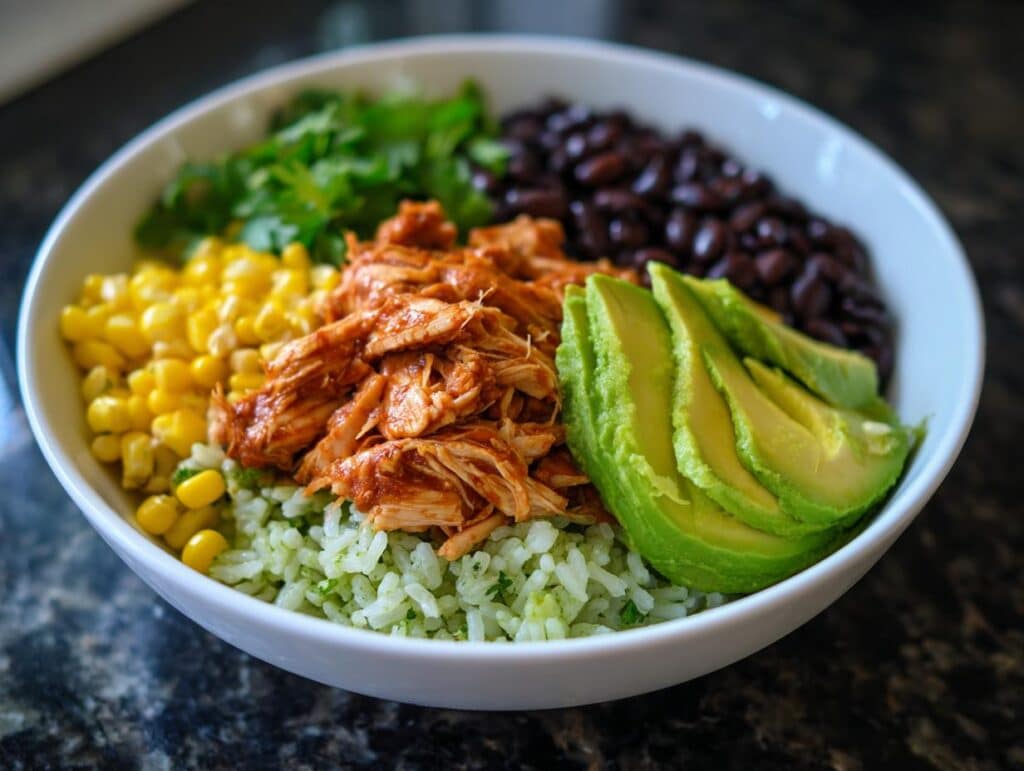 Cilantro lime burrito bowl