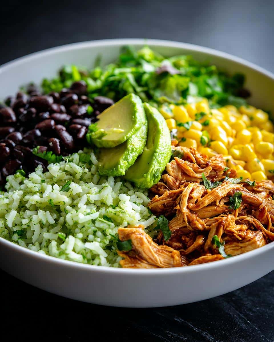 Cilantro lime burrito bowl - detail 2