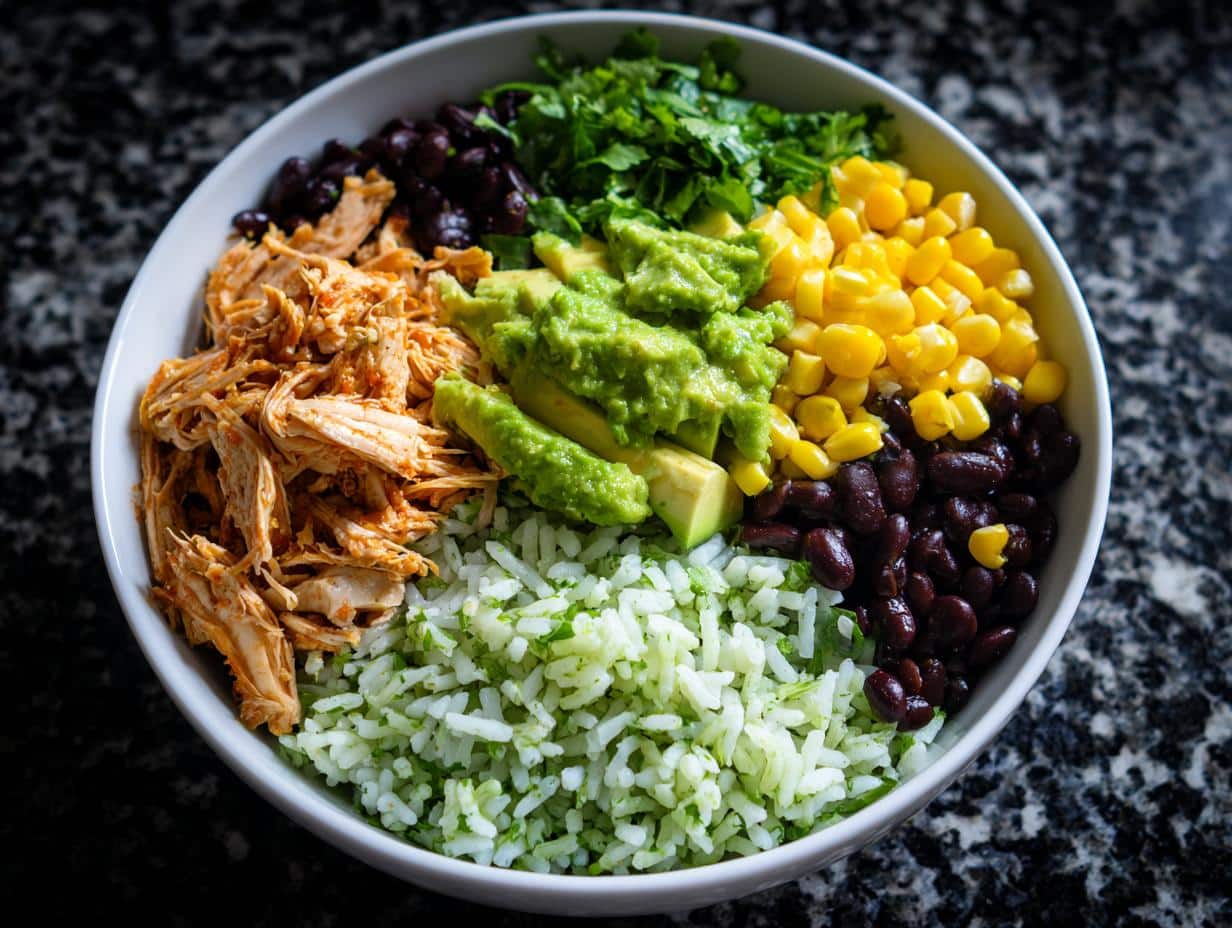 Cilantro lime burrito bowl - detail 4