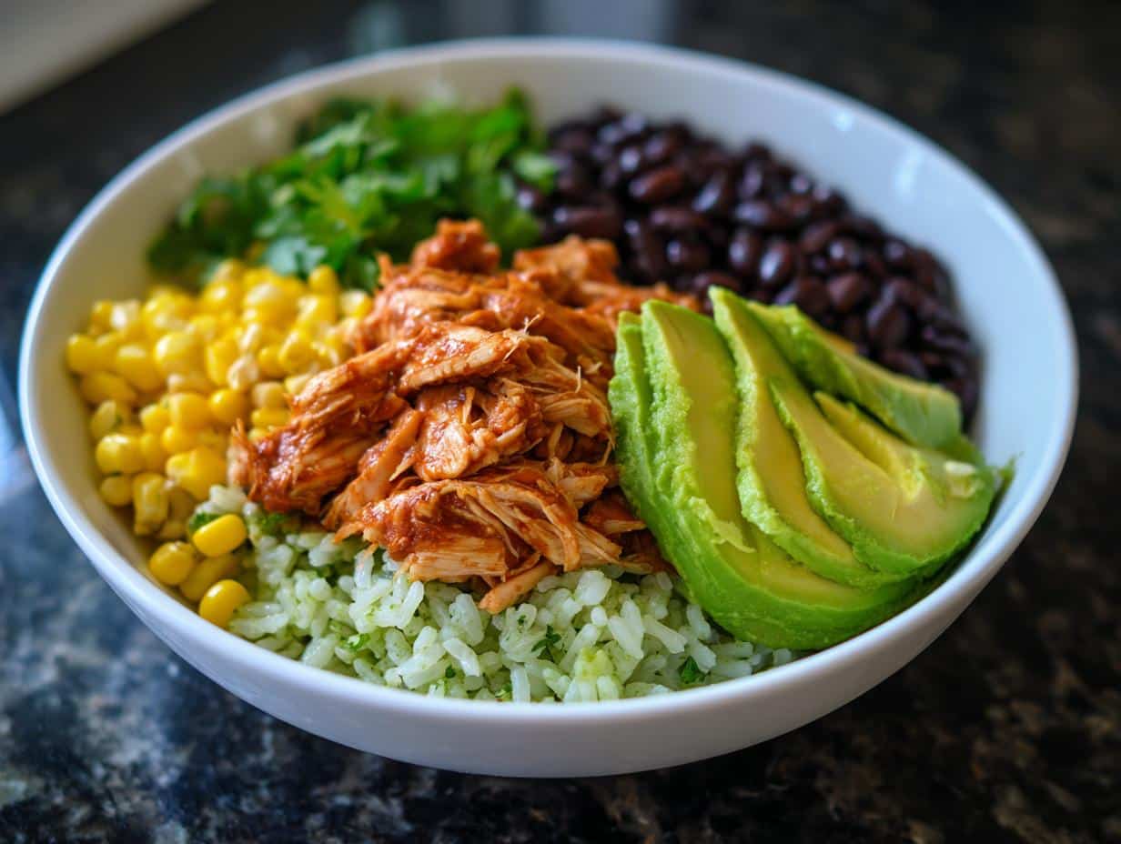 Cilantro lime burrito bowl