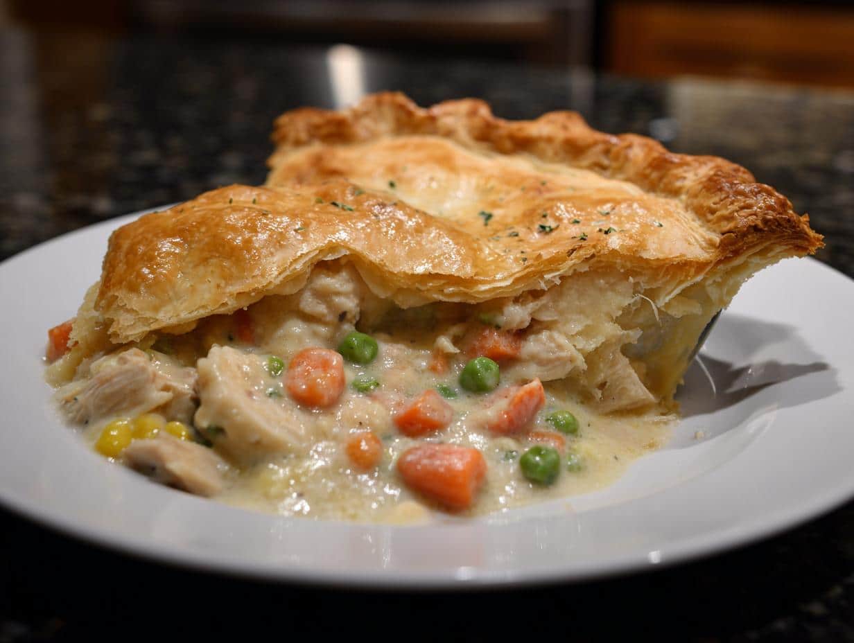 Classic Chicken Pot Pie - detail 2