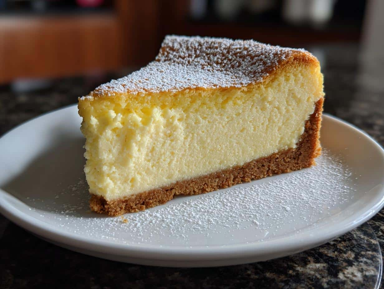 Classic New York cheesecake - detail 3