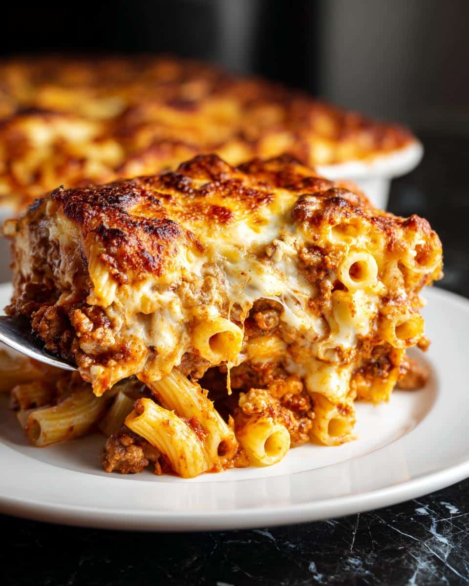 Classic baked ziti - detail 1