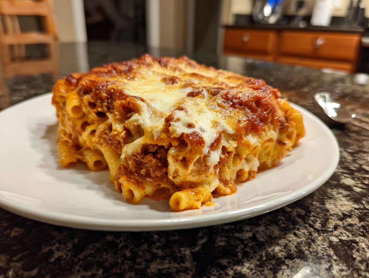 Classic baked ziti - detail 4