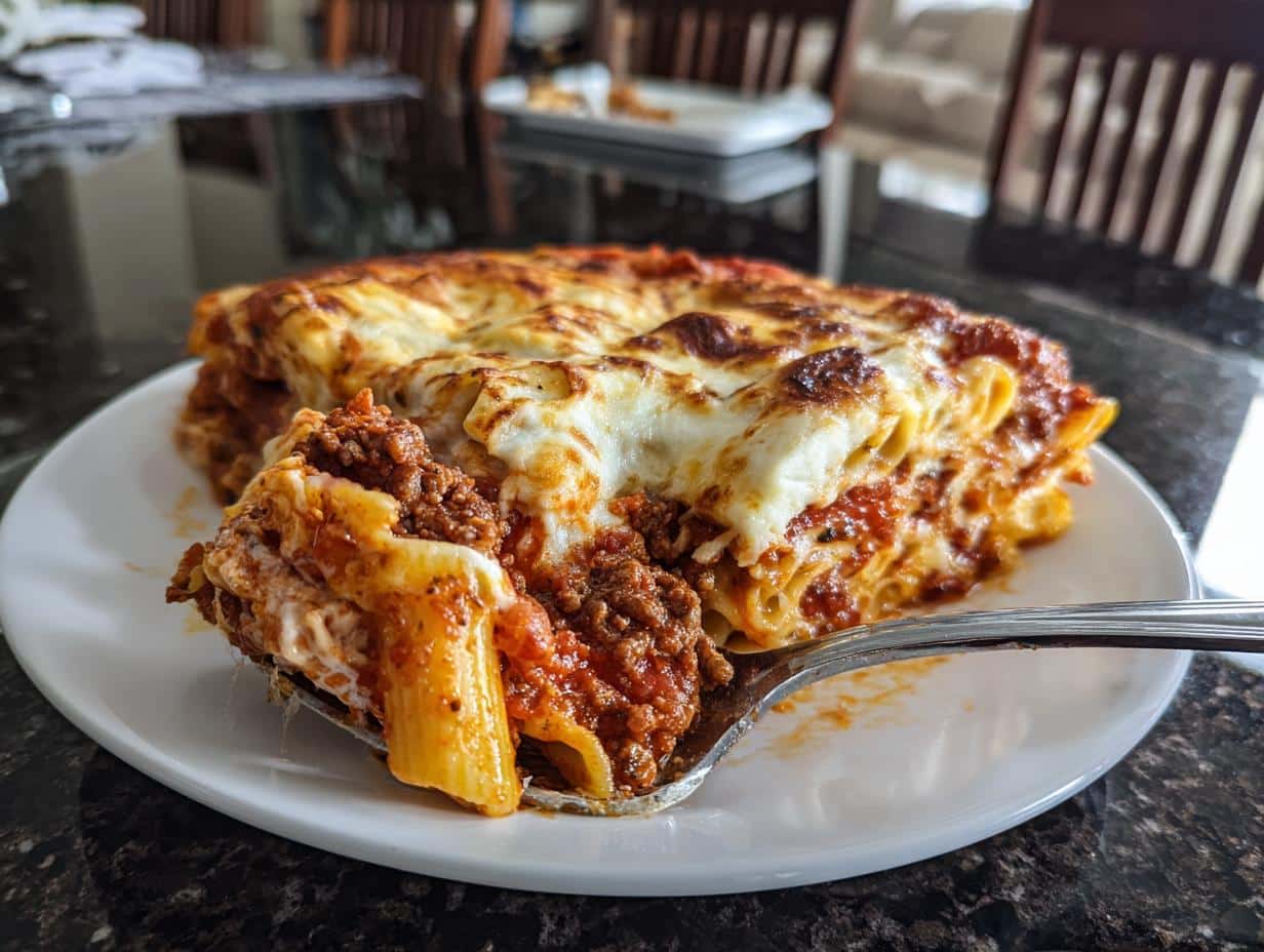Classic baked ziti