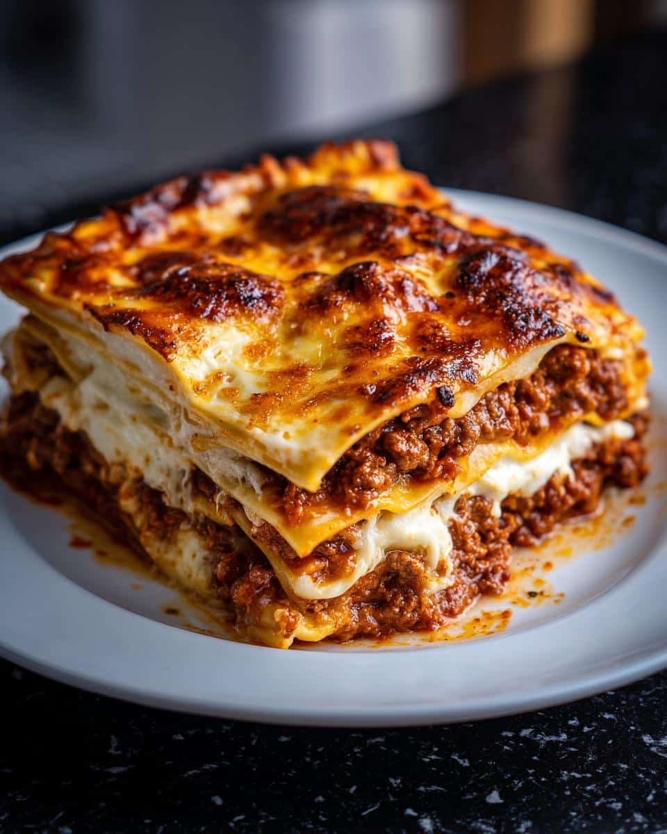 Classic beef lasagna - detail 3