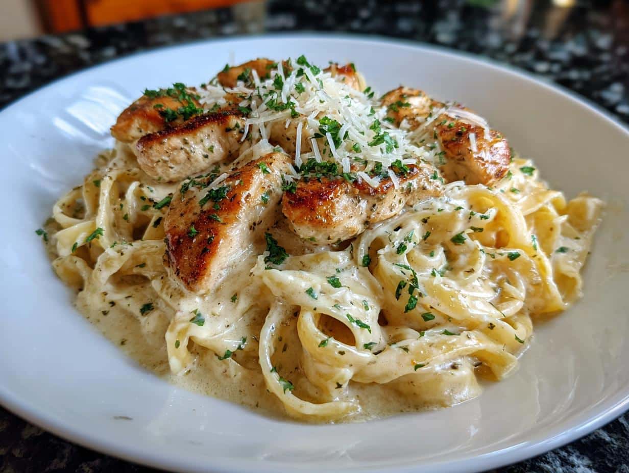 Classic chicken Alfredo - detail 4