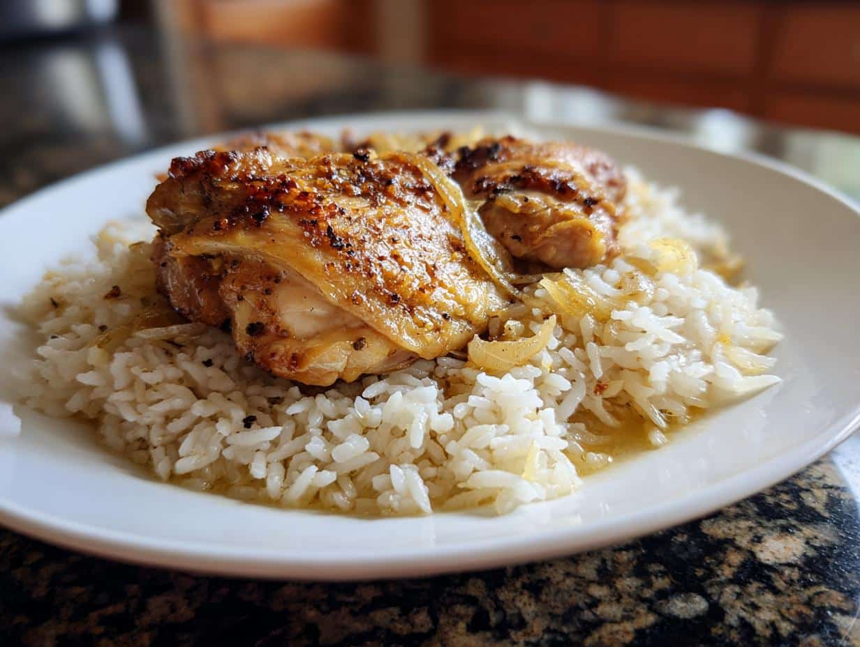 Classic chicken and rice - detail 4