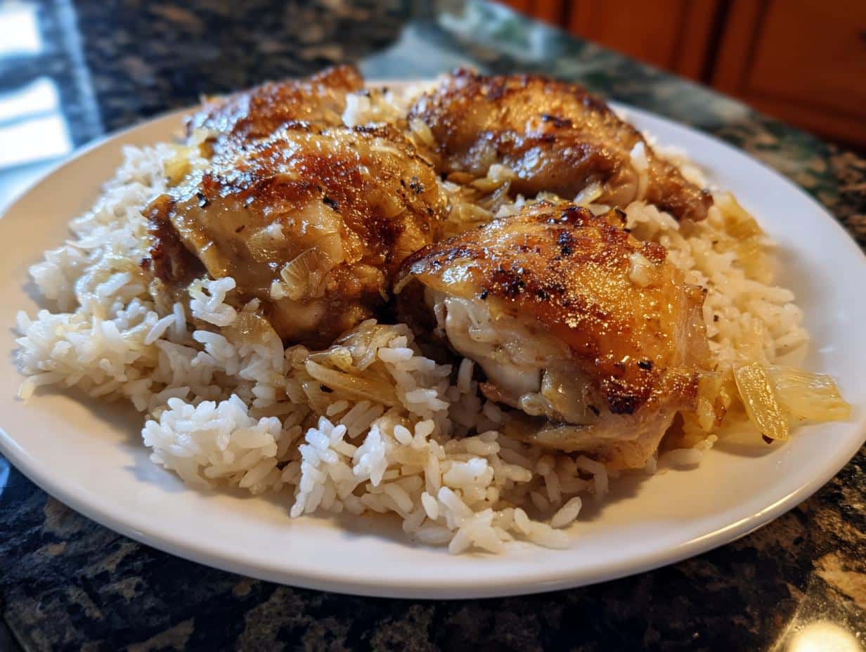Classic chicken and rice