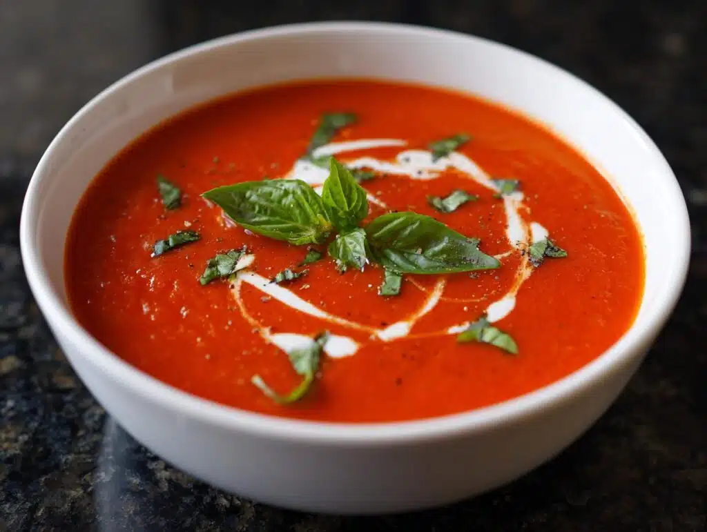 Classic tomato soup
