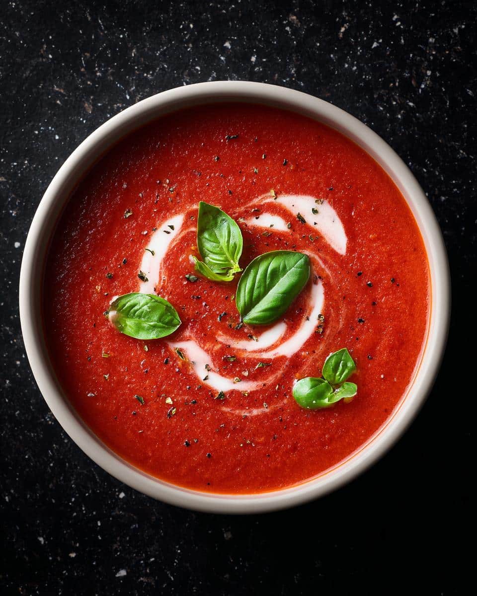 Classic tomato soup - detail 2